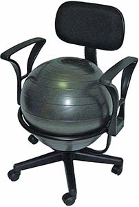 cando metal ball chair review